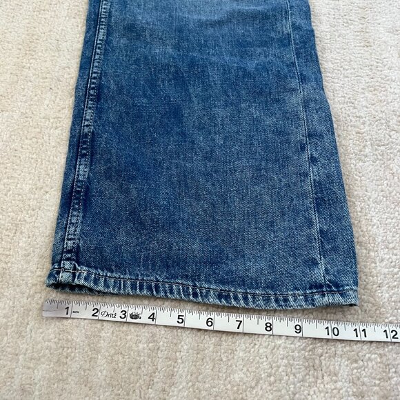 NWT Gap High Rise Wide Leg Blue Jeans 4/27R - Picture 6 of 11